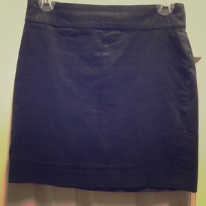 Banana Republic charcoal corduroy mini skirt